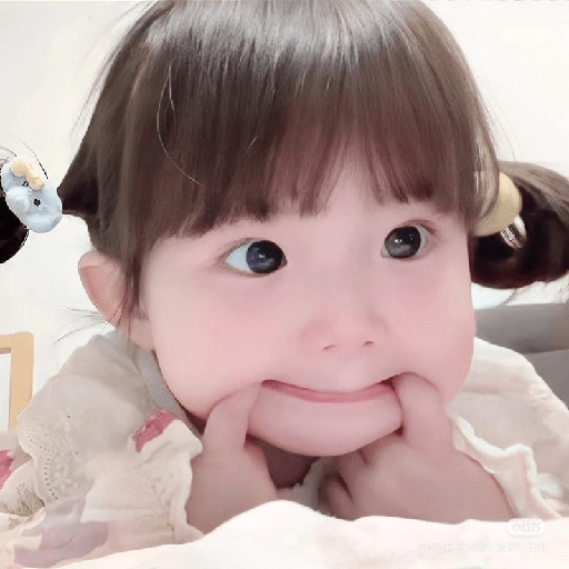 Korea cute baby 2 Sticker