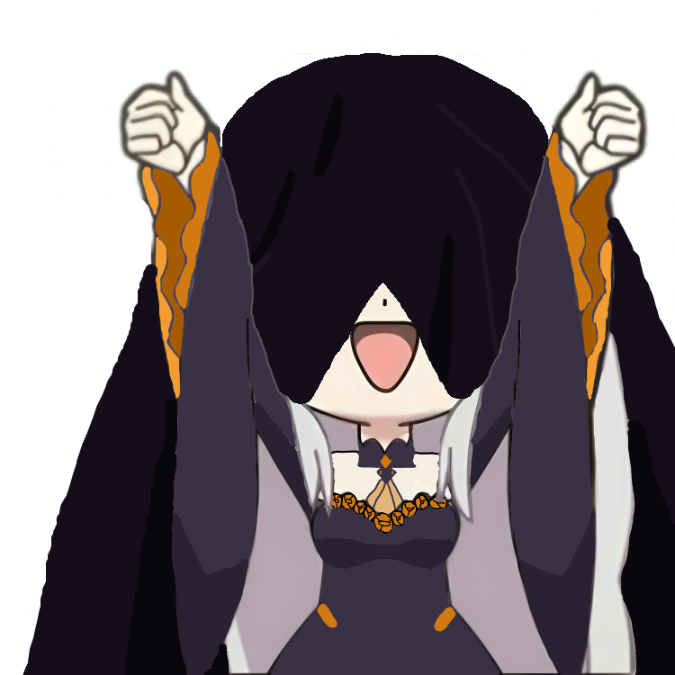 Satella Victory!!! (Veil On) Sticker