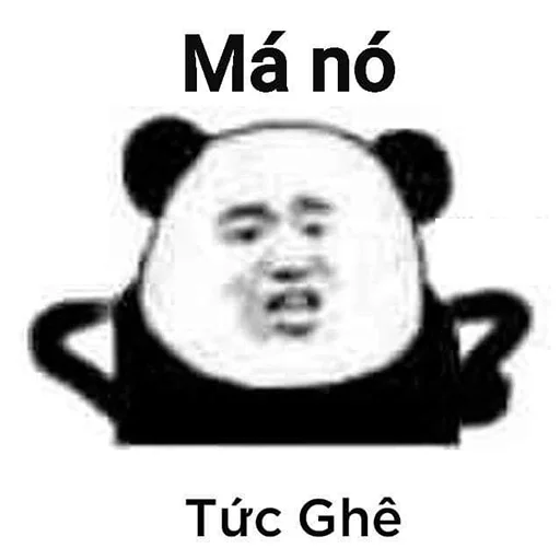 Chinese Panda Sticker