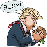 Donald Trump #16 Sticker