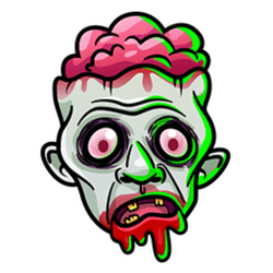 Mixer Zombie Sticker