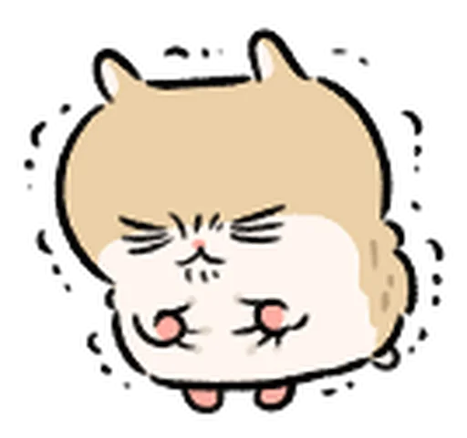 Kawaii Hamster Sticker