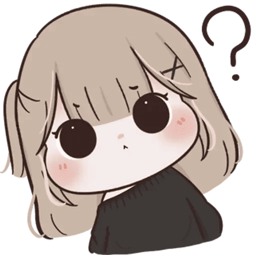 Cute Girl 29 Sticker