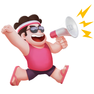 2 seconds warrior Sticker