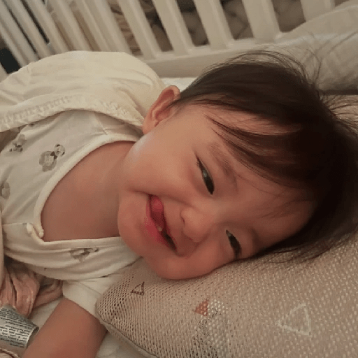 Korea cute baby 6 Sticker