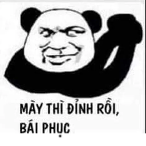 Chinese Panda Sticker