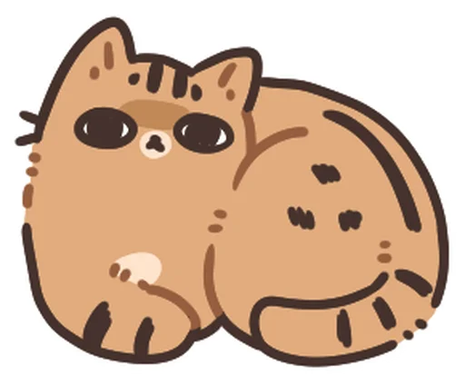 Ginger Cat Sticker