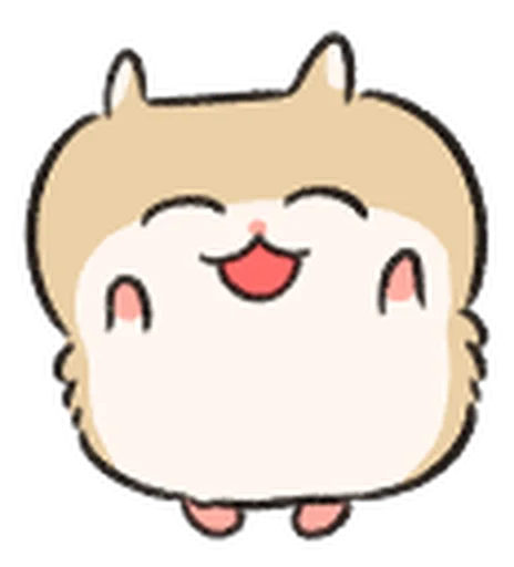 Kawaii Hamster Sticker