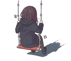 Menhera Swing Sticker