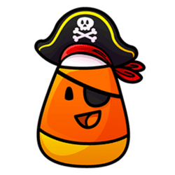 Mixer Candycorn Sticker