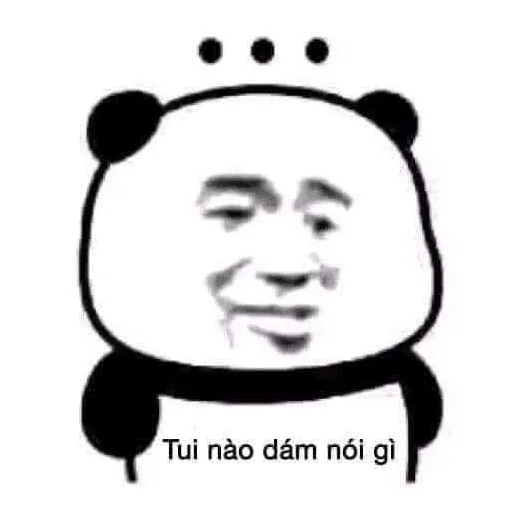 Chinese Panda Sticker