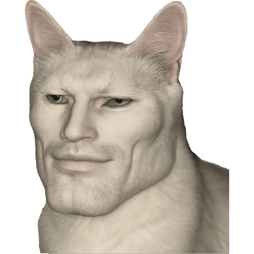 animals chad 13 Sticker