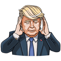 Donald Trump #20 Sticker