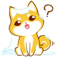 Cute Shiba #9 Sticker