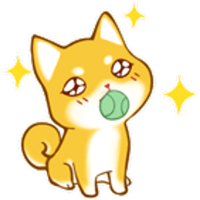 Cute Shiba #23 Sticker