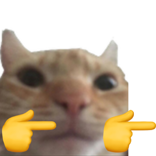 Cat finger guns