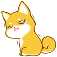 Cute Shiba #5 Sticker