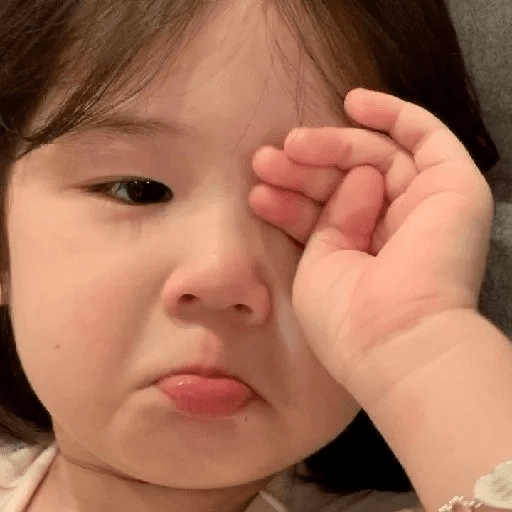 Korea cute baby 3 Sticker