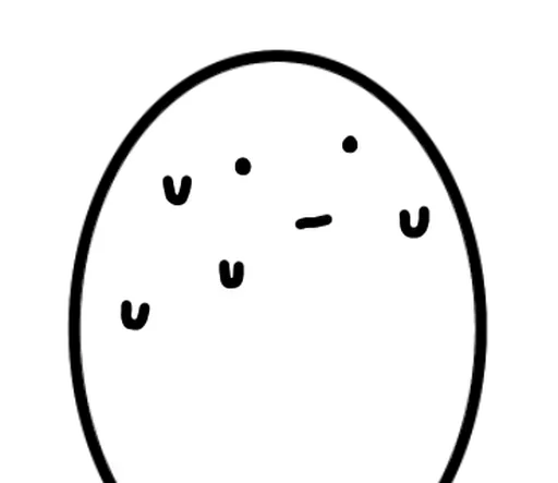 An Egg Sticker