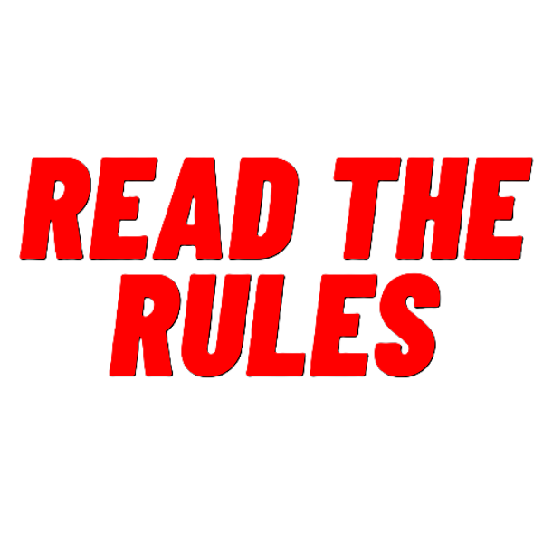 Read The Rules Sticker