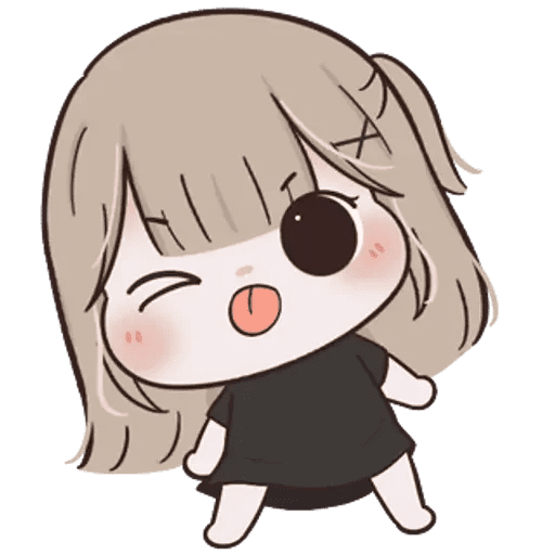Cute Girl 20 Sticker
