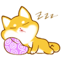 Cute Shiba #19 Sticker