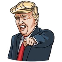Donald Trump #12 Sticker