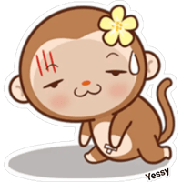 Monkey #21 Sticker