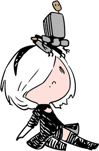 2b Sticker
