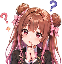 Confused Lotte Sticker