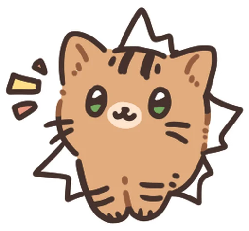 Ginger Cat Sticker