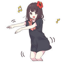 Menhera Aloha Sticker