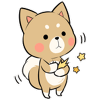 Cute Puppy #1 Sticker