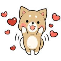 Cute Puppy #8 Sticker