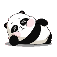 Panda #9 Sticker