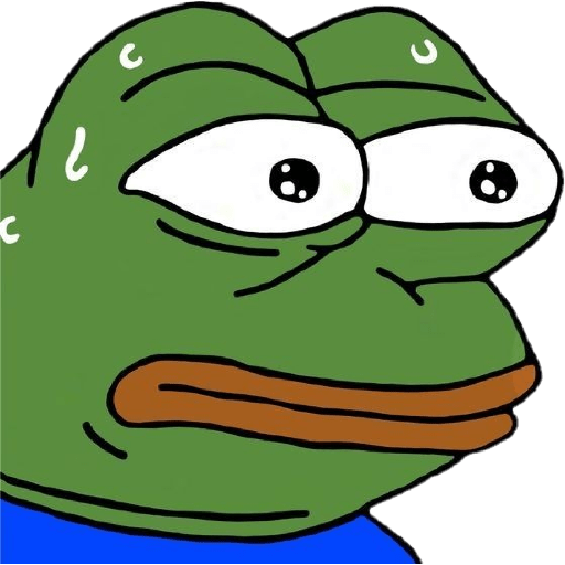 Pepe The Frog 20 Sticker