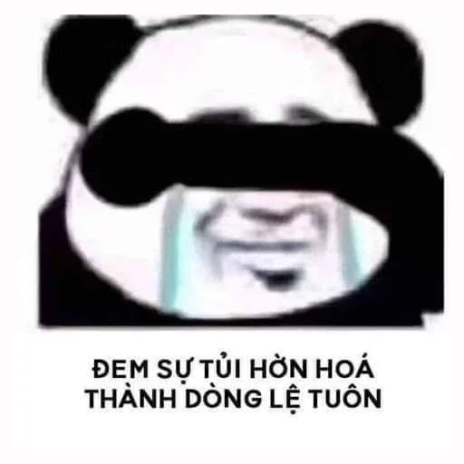 Chinese Panda Sticker