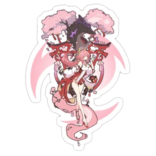 Yae Miko Sticker