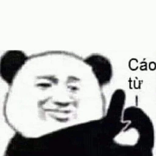 Chinese Panda Sticker