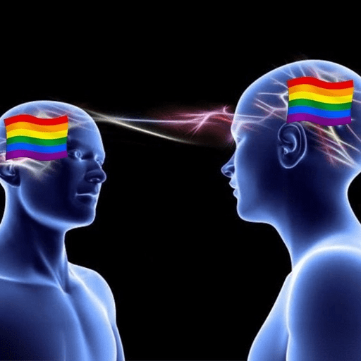 meme brain 9 Sticker