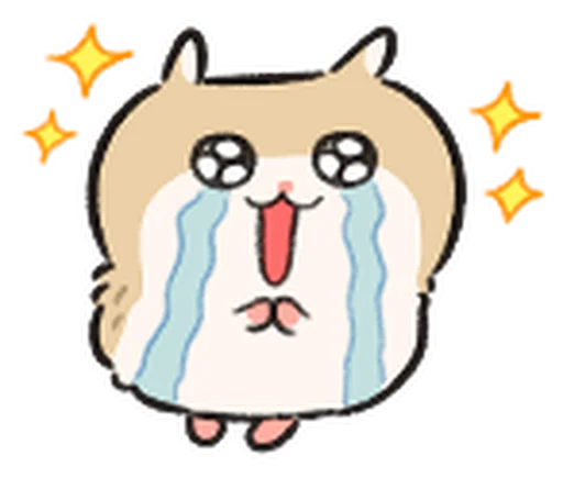 Kawaii Hamster Sticker