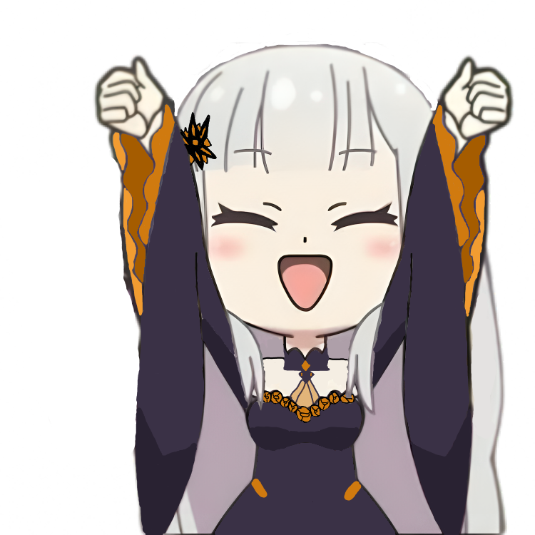 Satella Victory!!! (Veil Off) Sticker
