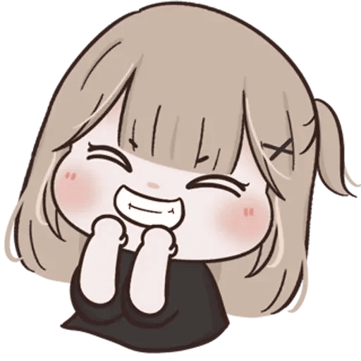 Cute Girl 16 Sticker