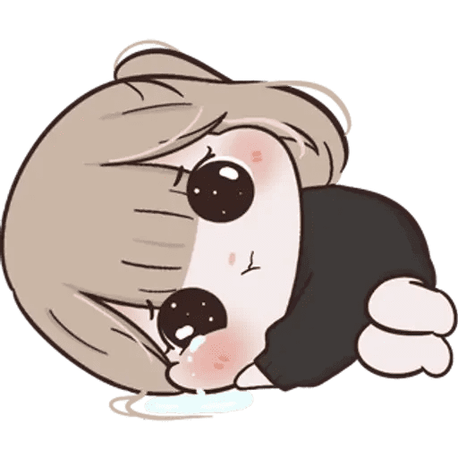Cute Girl 2 Sticker
