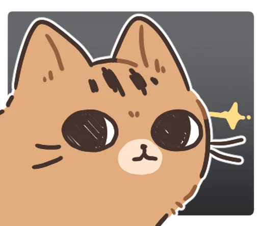 Ginger Cat Sticker