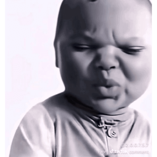 Babyboo meme 10 Sticker