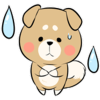 Cute Puppy #24 Sticker