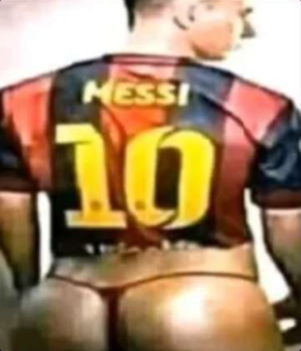 messi ass