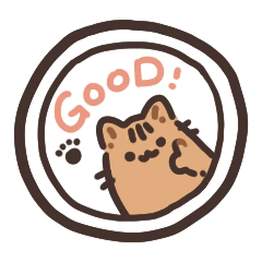 Ginger Cat Sticker