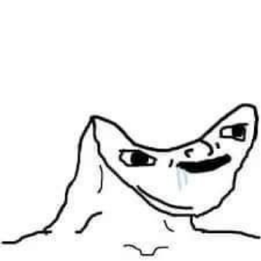 memes chad 14 Sticker